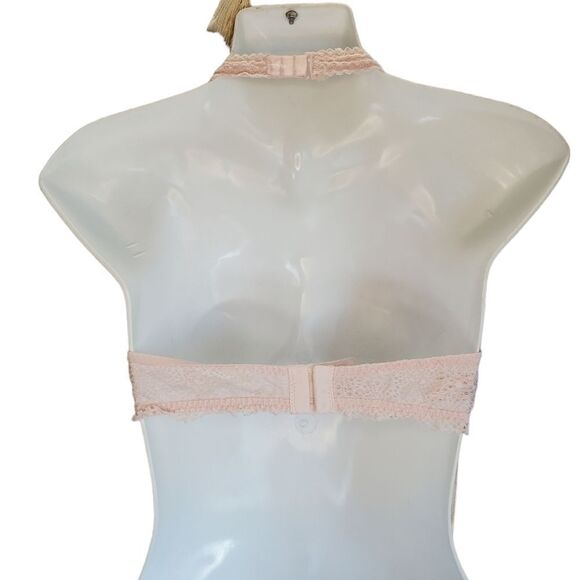 VICTORIAS SECRET bralette soft pink lacy M - Picture 5 of 5